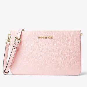 MICHAEL KORS Large Pebbled Leather Crossbody Bag